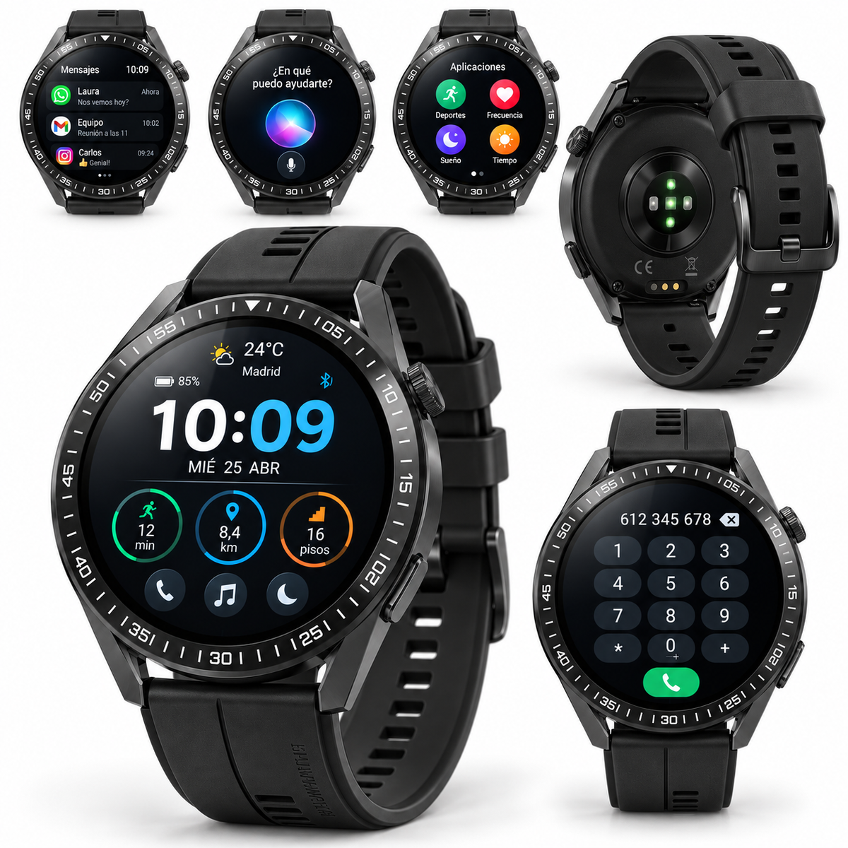 Reloj Inteligente Smartwatch HW8 |Oferta de Lanzamiento|